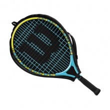 Wilson Kinder Tennisschläger Minions 2.0 19in/175g 2022 blau (2-4 Jahre) - besaitet -